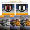 Lins 8MP 4K WiFi Surveillance Camera Outdoor 10X Zoom PTZ Two Lens Dual Screen AI Auto Tracking Security Camera IPC360 Home App