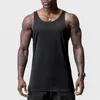 Gym Mens Brand Summer Tank Top Mouwloos shirt man Bodybuilding workout Sweatshirt Casual fitness kleding Running zweetvest 240408