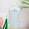 Dog Apparel 2024 Pet Clothes Sling T-shirt Clothing Dogs Costume Fashion Chihuahua Cotton Summer Breathable Girl Pug Vest