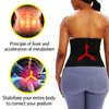 Apoio da cintura Ajuste do aparador de suor de mulheres para mulheres de sauna de perda de peso de gordura de gordura inferior da barriga