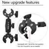 Cameras Tuyu Motorcycle Camera Solder Grochet Bracket Broke Bike Mount pour GoPro Max DJI Stick Selfie invisible pour Insta360 One X2 R