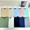 Designer Polo Pony Broidered Mens T-shirts Solid Color Round Cotton Coton Colonté à manches Mentes T-shirts pour femmes