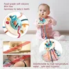 Montessori Sensory Development Baby Toys Pull String Finger GRASP TRÄNING Tidig inlärning Utbildning Tanding A 13Y 240407