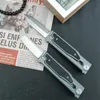 REATE EXO-M Wysokiej jakości wysokiej jakości Blade T6 aluminiowy uchwyt na zewnątrz kempingowy kieszonkowy kieszonkowy polowanie na Polowanie samoobrony przetrwanie taktyczne noże