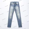 Pantalones de streetwear de Spring Mans Hiphop angustiado Pequeño Peque de largo Jeans acampanados Azules Oscuros de verano de verano