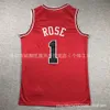 Bulls Derek Jersey Ross No Rose broderad baskettröja