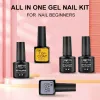 Kits LNWPYH Gel Nail Polish Set 36 Colors Semi Permanent UV Led Gel Varnish Manicure Set Soak Off Nail Lacquers Base Coat Top Coat