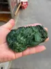 Hangende kettingen True Natural Nephrite Green Jade Pure Handgesneden Dragon Attesting Een sieraden unisex kettingaccessoires