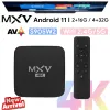 Box Smart TV Box Android 11 4K met AMLOGIC S905W2 2+16G/4+32G 10M/100M LAN PORT MEDIA PLAYER WIFI 2.4G/5G RUN FAST AV 1 SET TOP