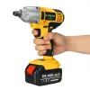 98VF 320Nm 12000mAh Cordless Electric Impact Wrench Drill Screwdriver 110-240V