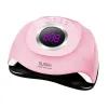 Dryers 72w Sun M3 Nail Gel Dryer Nail Lamp 45 Led Uv Lamp Quick Dry Polish Nail Drying Lamp Pink Professional Manicure Lamp Nail Art