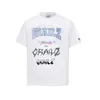 Męskie koszulki Summer Nakładanie się nadruk szare białe t-shirt topy Najlepsza jakość trendów High Street Mężczyźni kobiety swobodne koszulka z krótkim rękawem Graiz J240402