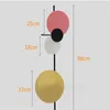 Wall Lamp Nordic Loft Designer Colorful Metal Round Circle Led Art DIY Planet Scones Dinner Bedside Indoor Lighting