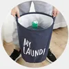 Laundry Bags Basket Waterproof Foldable Drawstring With Handle Thickened Dirty Clothes Sundries Toys Storage Bag Bathroom Supplies