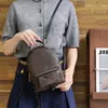 Lüks moda çantaları bayanlar tasarımcı çanta palm springs mini kahverengi backpack okul çanta tote çanta retro tarzı kahverengi çiçek torbaları pahalı tüm çelik donanım yüksek kalite