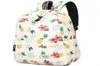 Ananas rugzak bloem ananas daypack scrawl printing schoolbag casual rucksack sport school tas outdoor day pack9106437