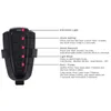 Bicicleta Luz traseira Antitheft Alarm Charge USB Controle remoto sem fio LED LED LUDER Bike Finder Lantern Horn Sirene Aviso A6 240401