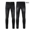 Heren jeans designer jeans am jeans 8825 hoogwaardige mode patchwork gescheurd leggings 28-40