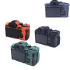 Accessoires Caxe de carrosserie en silicone doux Cadre Protecteur Skin Sony A7IV A7 IV A7M4 Caméra