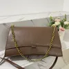 Hourglass Bag Designerin Frauen schwarzer Handtasche PU Leder Cross Body Golden Hardware Ketten Umhängetasche Klassische Buchstabelle Hochschule Qualität Handtasche