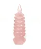 Hela naturliga Pink Crystal Pagoda Wenchang Tower Hand Carving Decoration Buddhist Healing Natural Quartz Crystal Crafts1963465