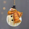 Decoração de festa missdeer anjo fofo ornamento pingente artesanato de ferro de natal acessórios de árvore de Natal carteira telefone celular penda