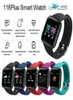 ID116 Plus smart watch Color display wristbands with heart rate monitor activity tracker portable device8863874