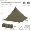 Tentes et abris Naturehike pyramid tente flamme ignifuge 2 personne refuge de soleil