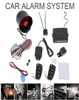 Universal 12V Auto Car Alarm Door Locking Keyless Entry System med Remote Control Siren Sensor Anti Thief Varning Börjor CAL19002638