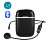 Megaphone Aporo T2 Portable Mini Bluetooth Hifi Amplificador de voz Hifi para enseñar el altavoz de micrófono inalámbrico admite la grabación de tarjetas TF HD