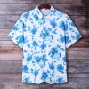Shirts 2023 Summer New Men's Outdoor Sports Polo Shirt Milk Silk Printed Golf Jersey Short Sleeve Casual Tshirt Breathable and Comfort