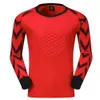 Men Kids Rugby Soccer Goalkeeper Jerseys Football Goalie Jersey Shirts Goal Keeper Sport Kit Chest Elbow Protector Custom Print 240402