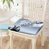 Kissenmusik Musikinstrument bedruckte Stuhl Sitzpolstung mit unsichtbarem Reißverschluss Mann Schlafzimmer Küchenstühle Pad Dekor