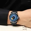 Relógios de pulso Ailang Moda inoxidável Homens de aço mecânicos Relógio mecânico Luxuoso Relógio automático Luminous 30m RELOJ 8601