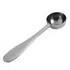 Scolle di caffè 304 Scoop in acciaio inossidabile da 10 ml cucchiai di misurazione cucchiaio da 12 cm cucchiai a manico lungo