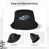 Berets 64 Blue CM Coupe Bucket Hat Drop Uv Protection Solar Sun Cap Rave Golf Wear Men Women's