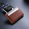 Geldclips Nieuwe Slim Mens Magic Dunne Money Clip Simple Design Credit Card Slots Cash Holder Brand Man Bifold Small voor mannelijk 240408