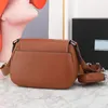 Flip cover Designer Bag crossbody bag in Shoulder Bags Genuine Leather wallet Made from imported deer skin Saddle bag Comes with an adjustable long shoulder strap