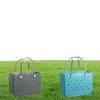 Personalización Candy Beach Bag Women Eva Hand Bag Bag Cymp Almacenamiento Bogg Bag Silicone Beach Bag3850714