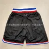 Clippers Jersey American George Leonard Black Pocket Ball Basketball Pants Men S Sports Shorts ports horts