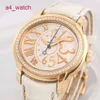 AP Tourbillon Watch Watch Millennium Series Automatic Machinery Women's 18k Rose Gold Diamond Luxury Watch Business Business Swiss Watch 77301or.zz.d015cr.01