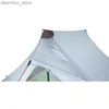 Tenten en schuilplaatsen 3F UL Gear Lanshan 2 Pro 2 Persoon Outdoor Ultralight Camping Tent 3 seizoen professional 20d nylon beide zijden siliconen tent L48