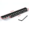 11mm to 20mm increase guide rail 155mm increase extension adapter sight bracket