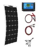 100W1000W Гибкие солнечные панели 12V24V Solar System Kit Kit Controller Controller 10A100A для выкл.