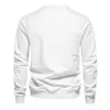 Herren Hoodies Solid Color Sweatshirts Männer Frühling Herbst Pullover Männliche Mode lässig Sweatshirt Schwarz Weiß