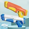 Gun Toys Electric High-pressure Water Gun Large Summer Seaside Splash Pool Net Red Large Capacity Beach Party Toys Naked Water Gun Gift 240408