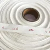 10 mm hoogwaardige aangepaste zachte katoenen stoffen lint plat of 3D -afdruktape voor kinderkleding geschenkverpakking 108yards/roll 240321