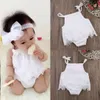 Infant Baby Girl Flower Lace Romper Bodysuit Sunsuit Jumpsuit Outfit Clothes2622995