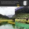 Kameras Qiuniu Cpl ND -Filter für GoPro Hero 9 10 11 Schwarz ND32 ND16 ND8 Filter Set Farbkorrektur für Go Pro -Kamerazubehör