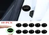 510pcs auto's deur schokstickers Universal Auto Soundproof Buffer Pier Anticollision Silicone Trunk Insulation Auto Crash Pad5278056